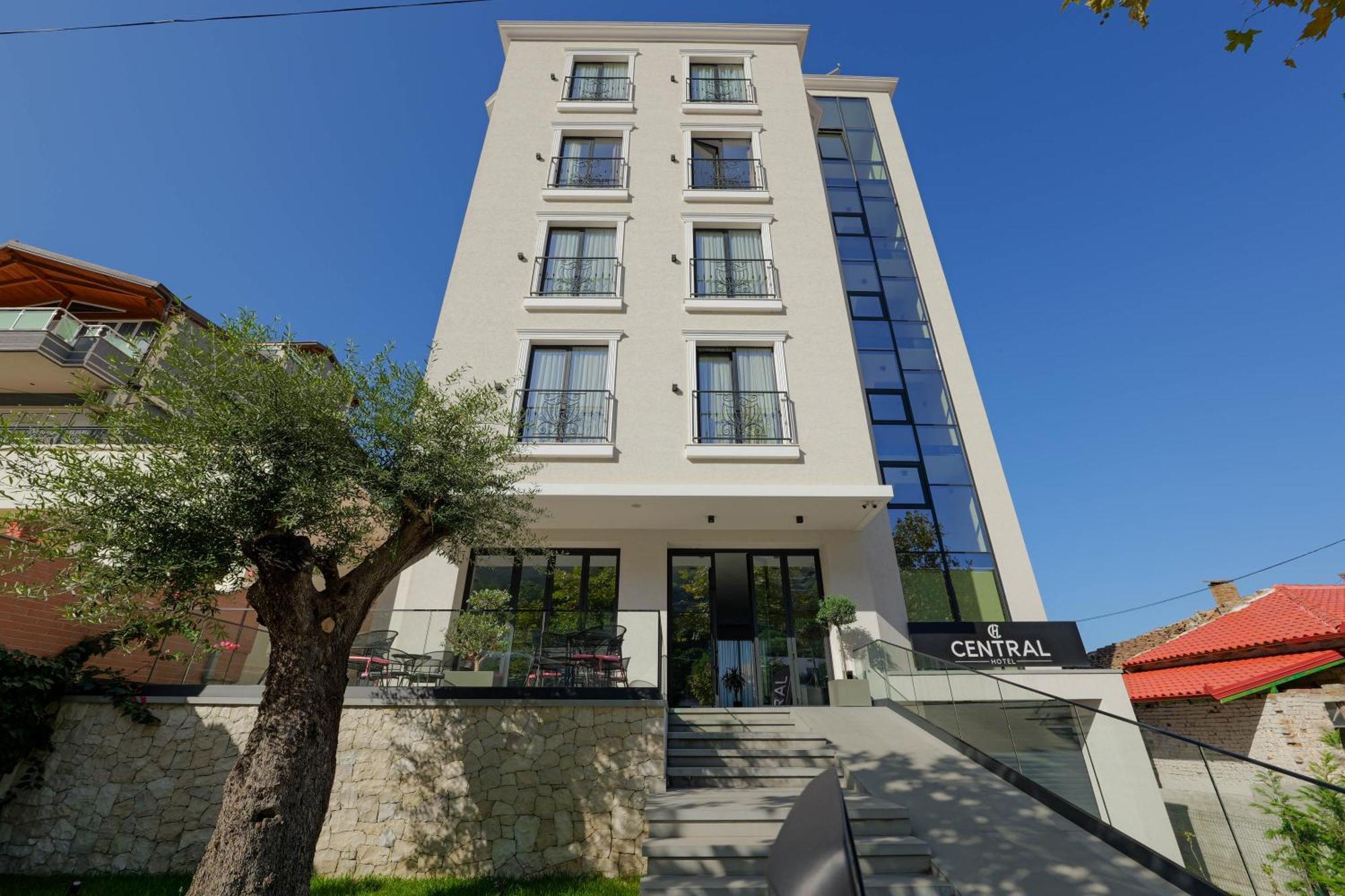 Hotel Central Вльора Екстер'єр фото