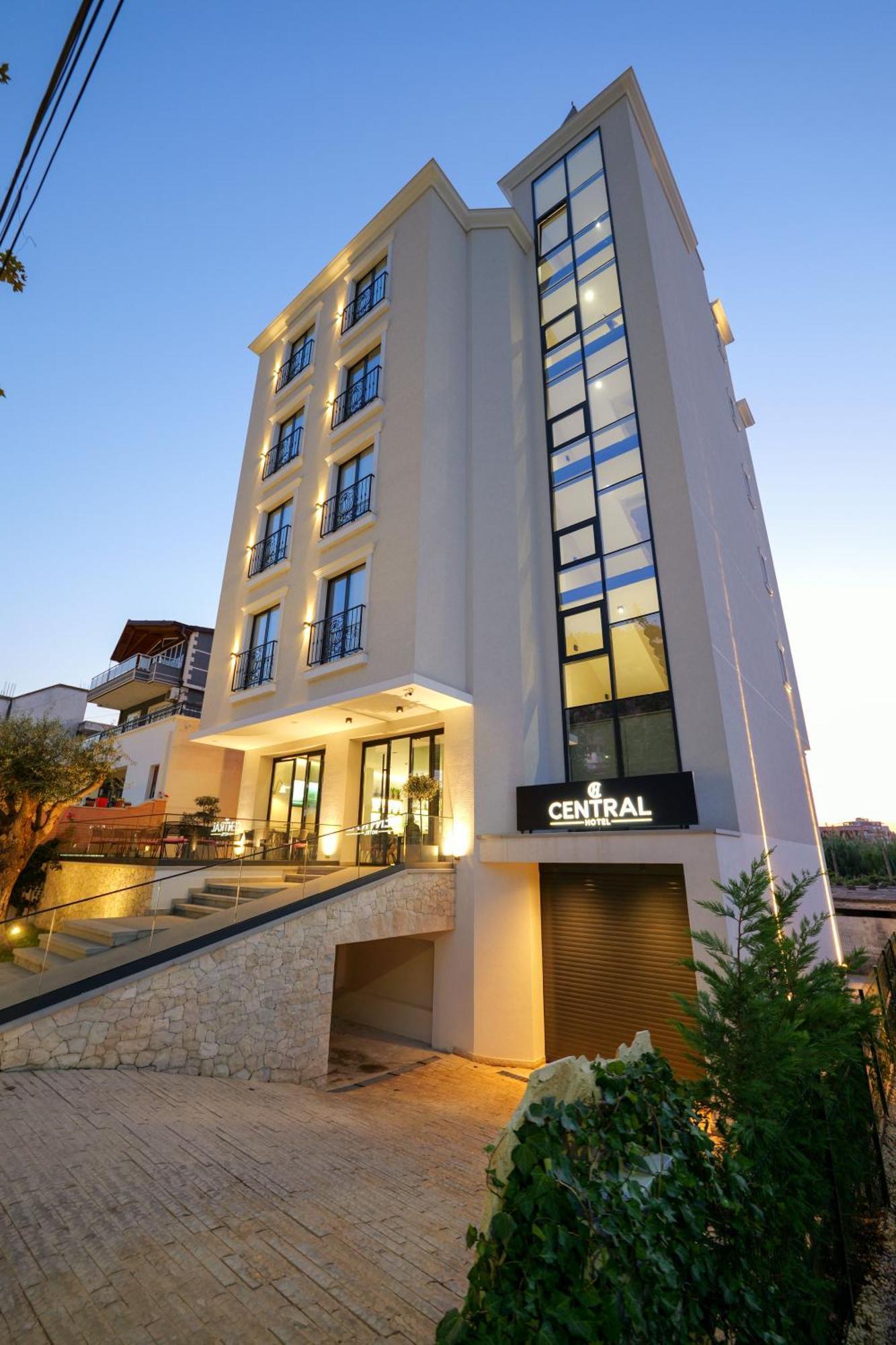 Hotel Central Вльора Екстер'єр фото