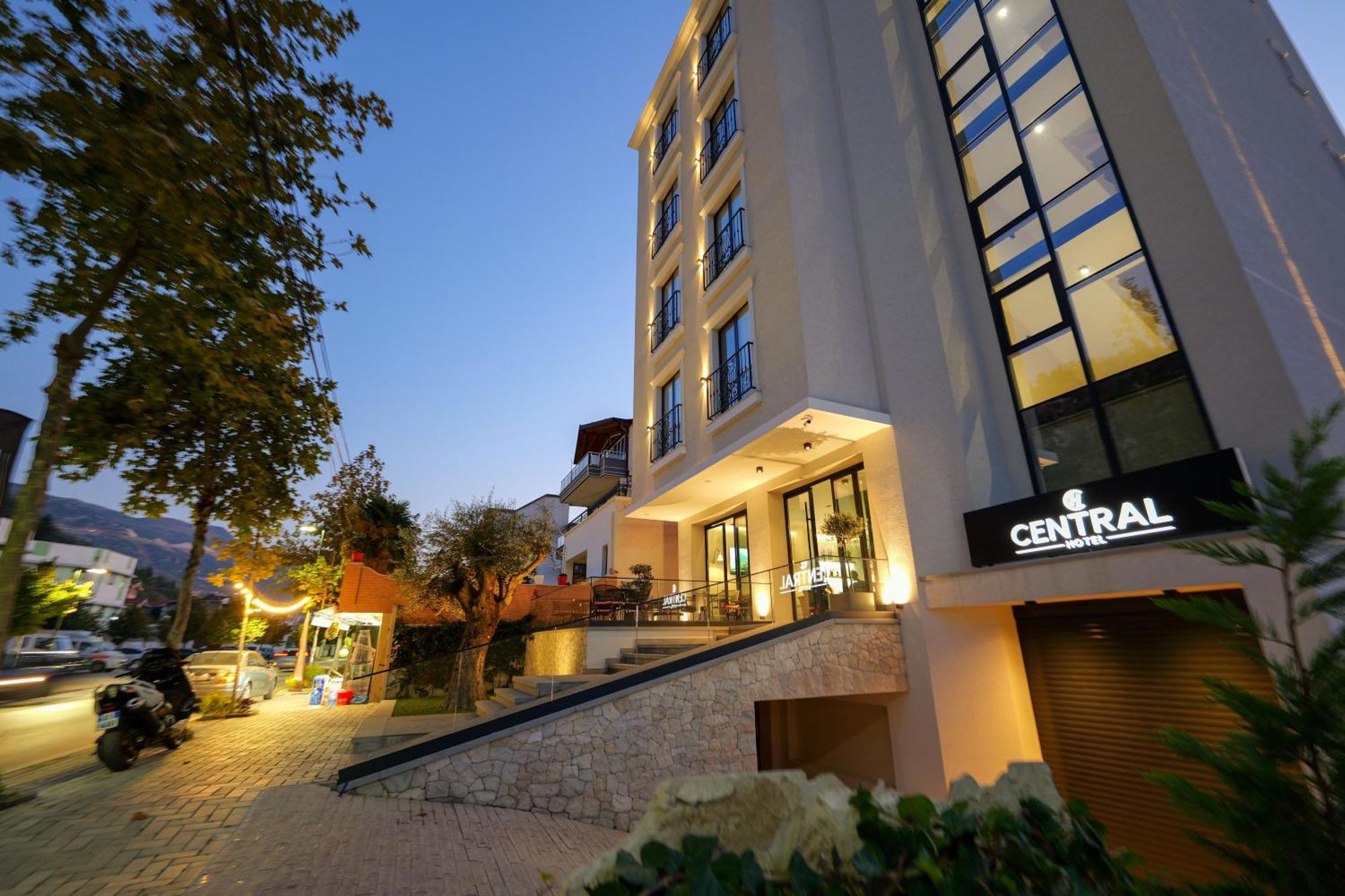 Hotel Central Вльора Екстер'єр фото