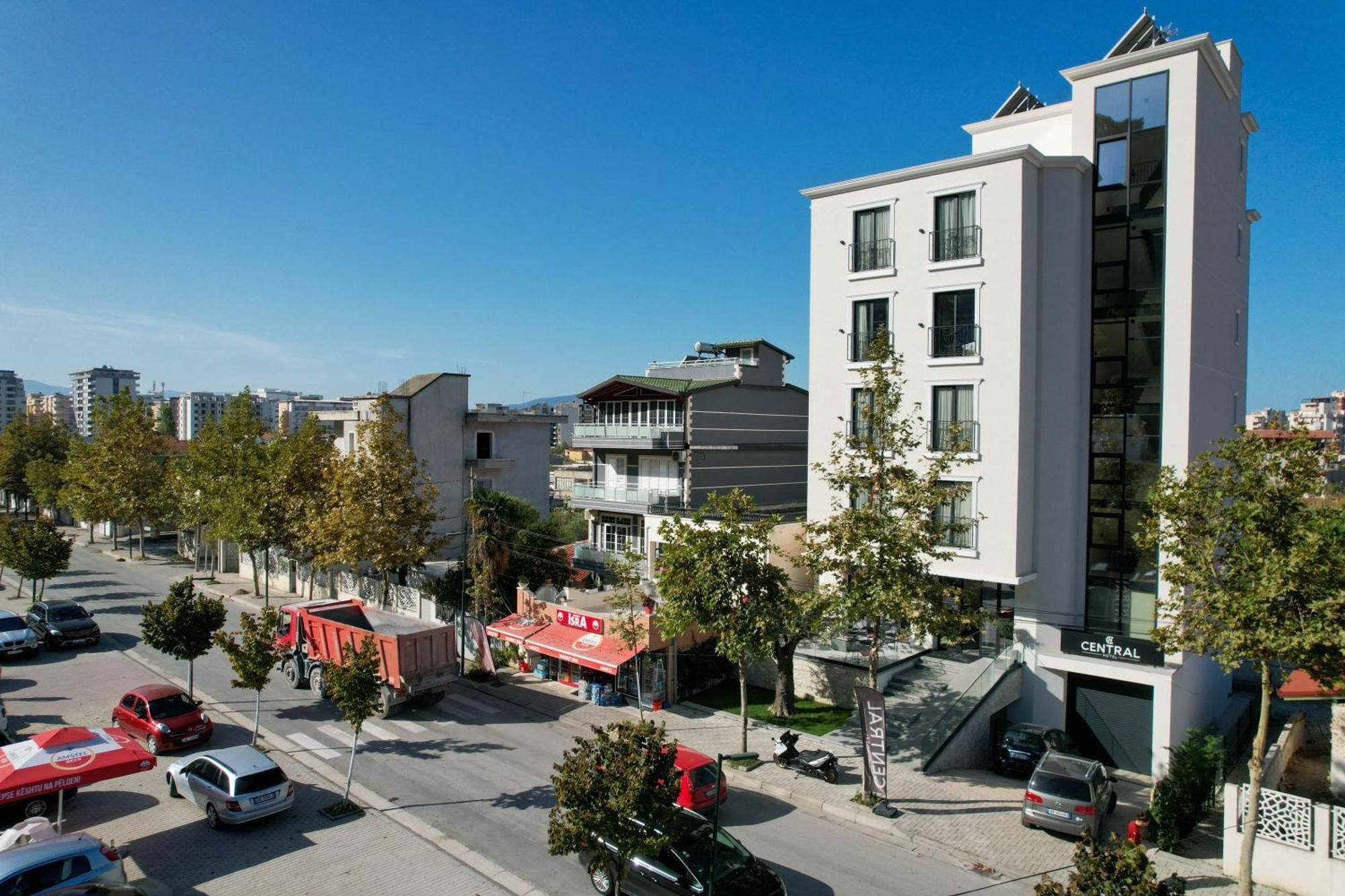 Hotel Central Вльора Екстер'єр фото