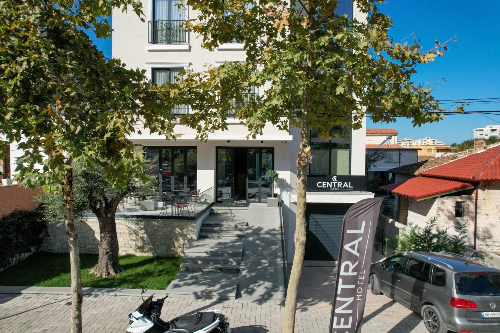 Hotel Central Вльора Екстер'єр фото